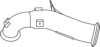 DINEX 82232 Exhaust Pipe
